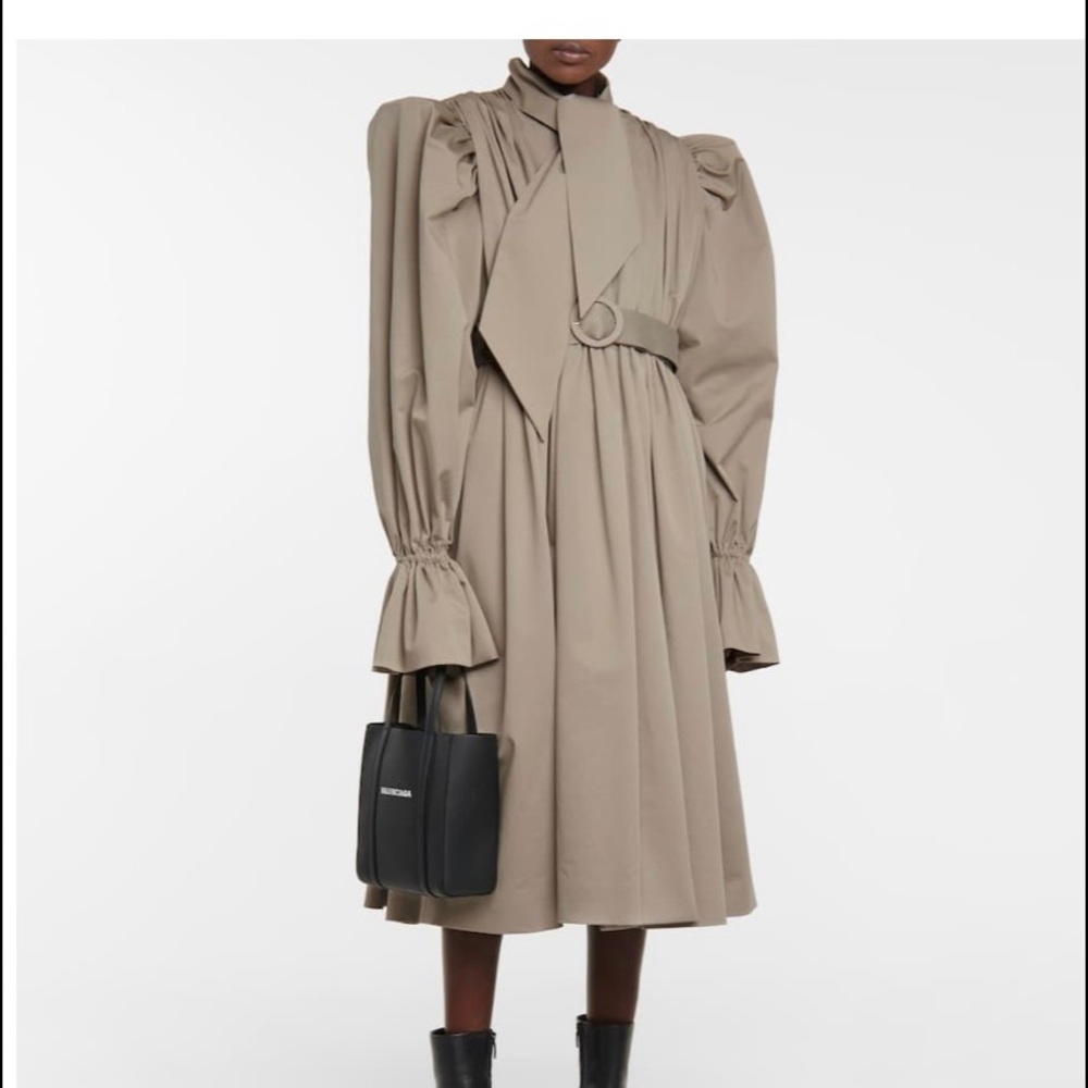 Balenciaga couture coat. High fashion